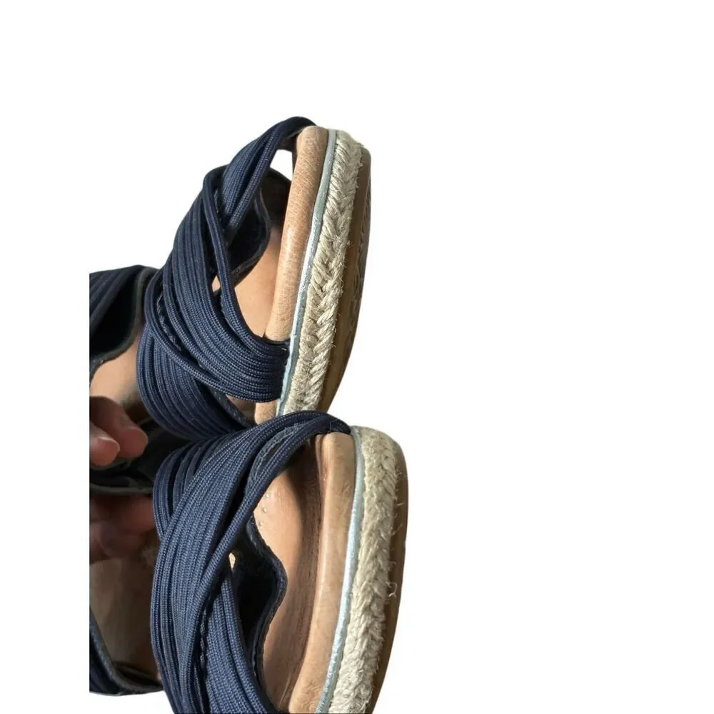 Ugg Australia Hilarie  Racing Stripe‎ Sandals Wedge Size 7